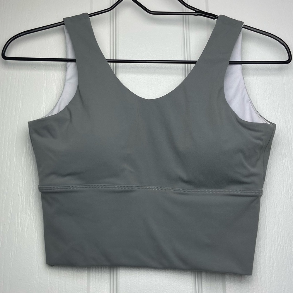 NVGTN Gray Mist Essence Sports Bra Size S